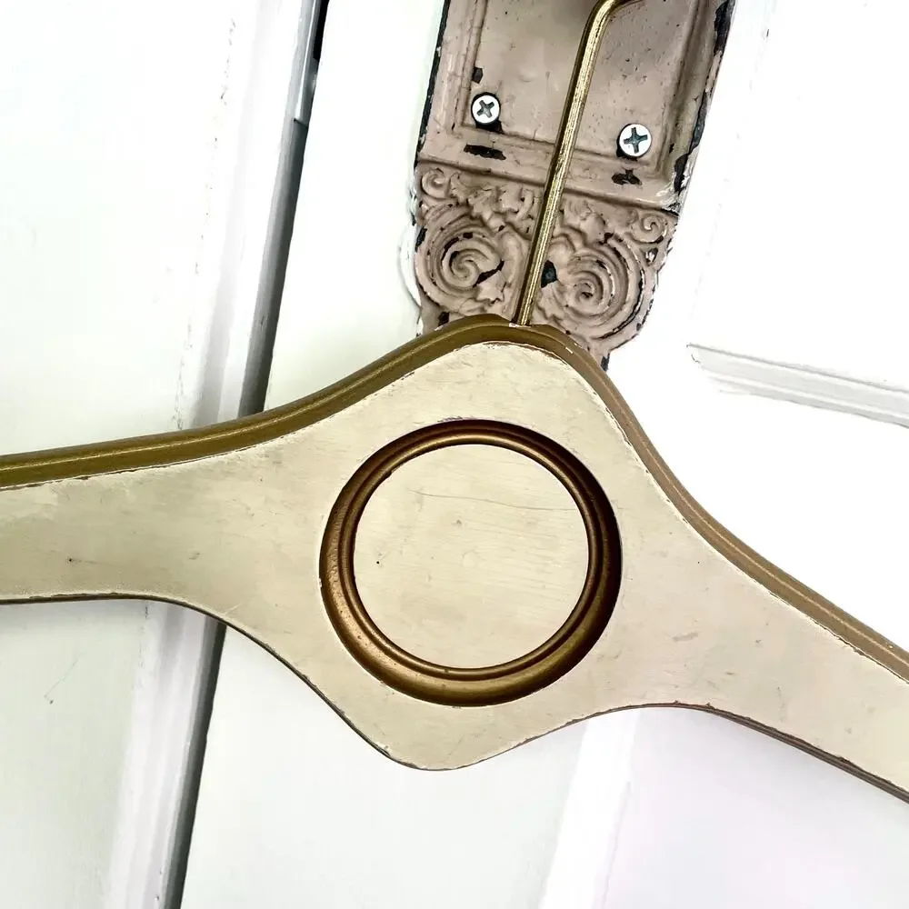 Vintage Wood Hanger Florentine Hollywood Regency Wedding Dress Photo Prop CHOICE